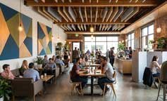 Fabric and PET acoustic panels stacked for delivery in KSA